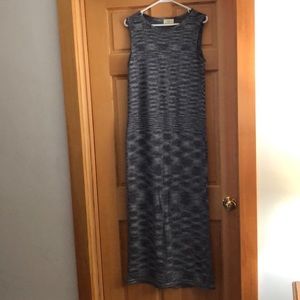 Dia machine knit maxi